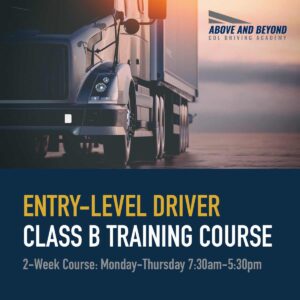 Entry-Lvel Driver Class B Training Course